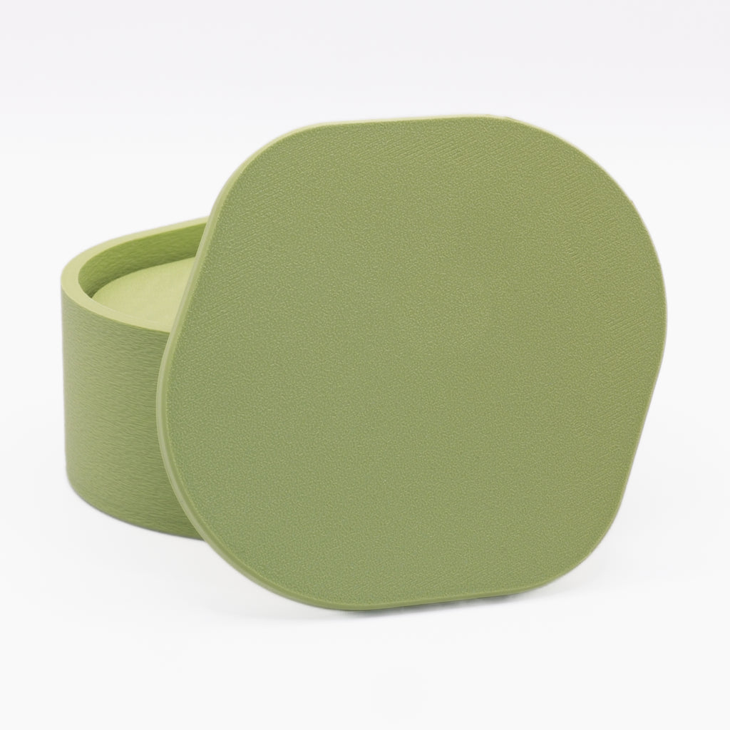 Match green Modern Minimalist Coaster Set with Holder